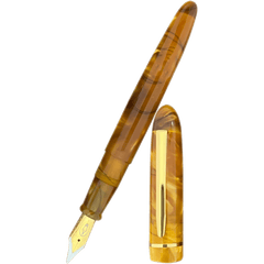 Edison Menlo Fountain Pen - Sweet Honey-Pen Boutique Ltd