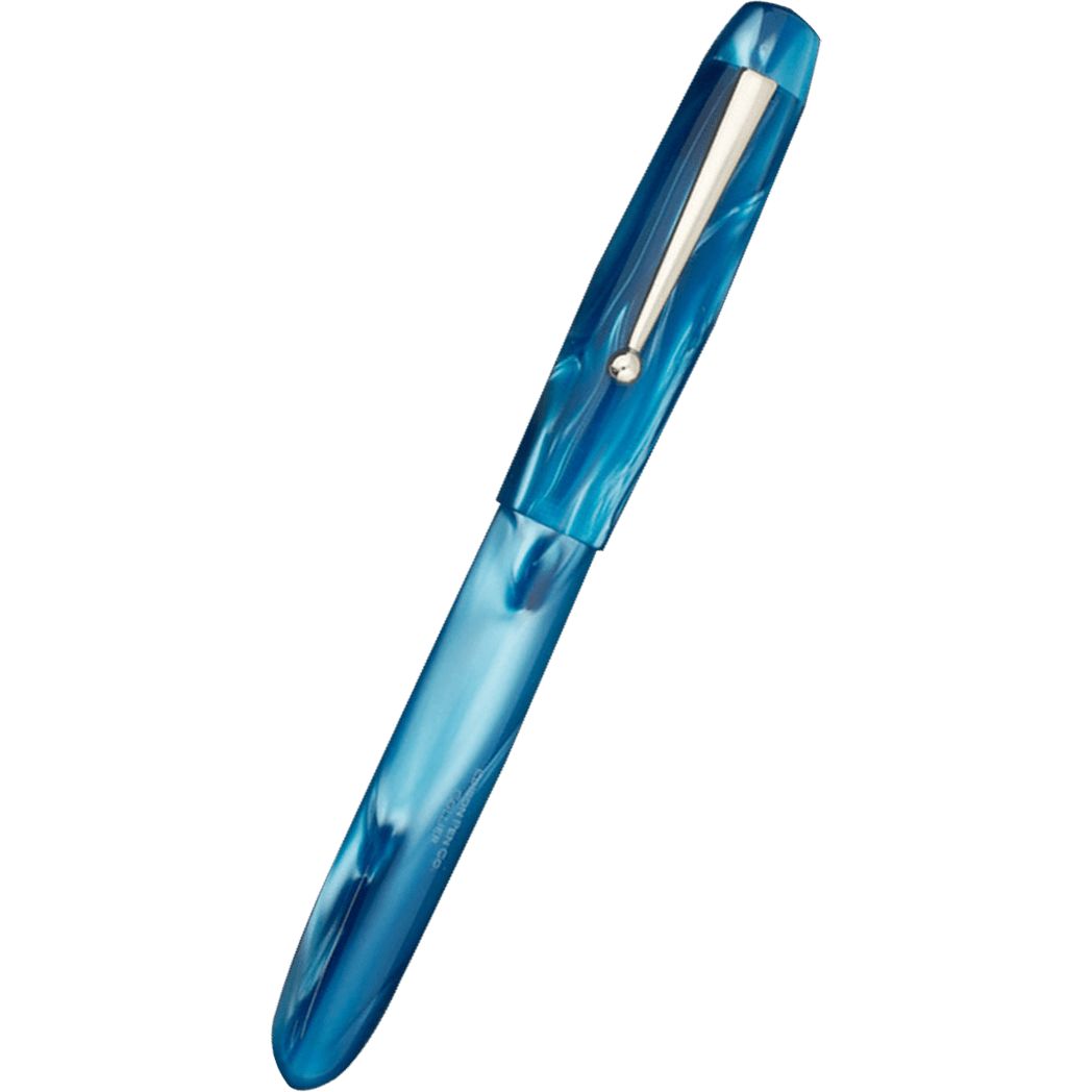 Edison Collier Fountain Pen - Azure Skies - 18K Nib-Pen Boutique Ltd
