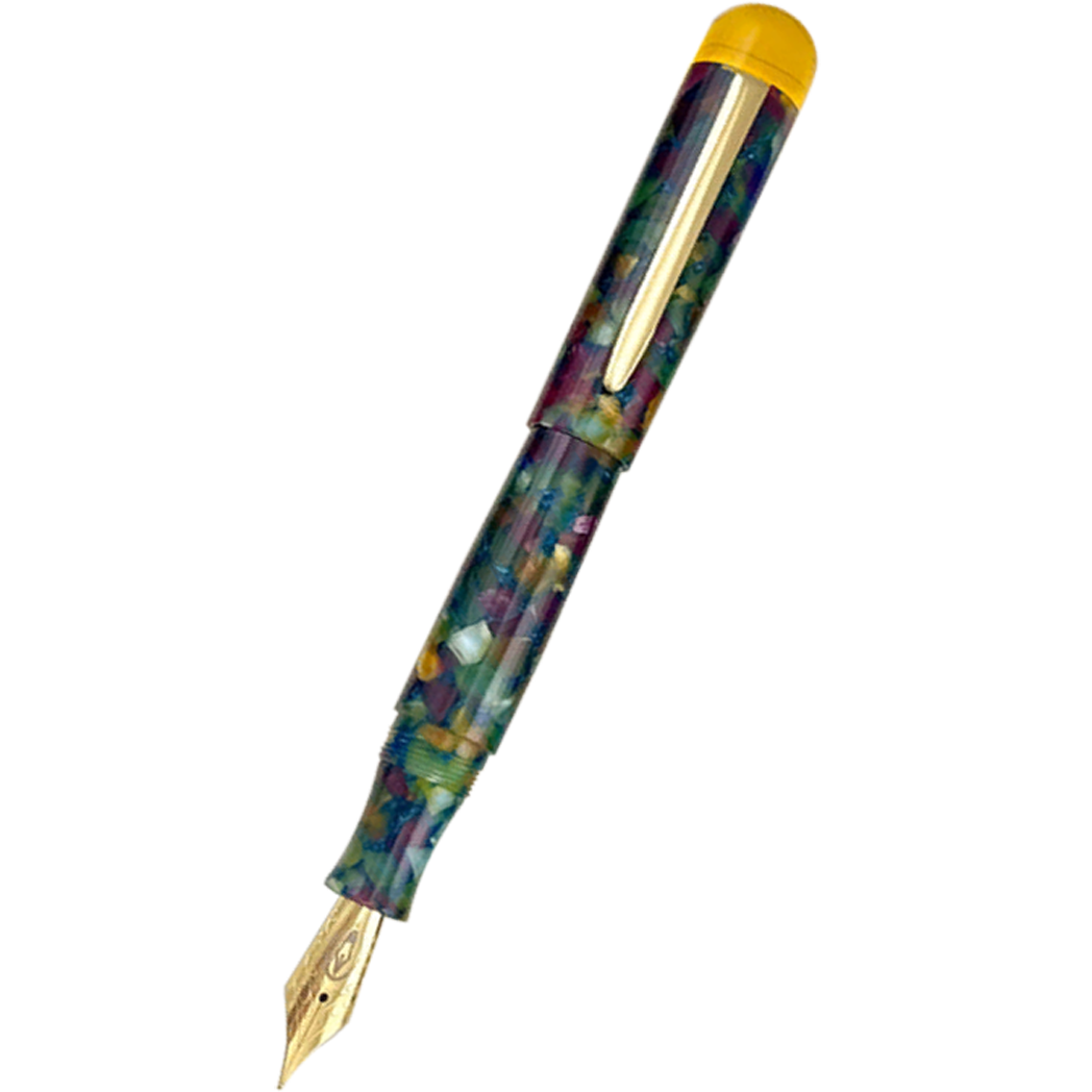 Edison Comet Fountain Pen - Brandywine - 18K Nib-Pen Boutique Ltd