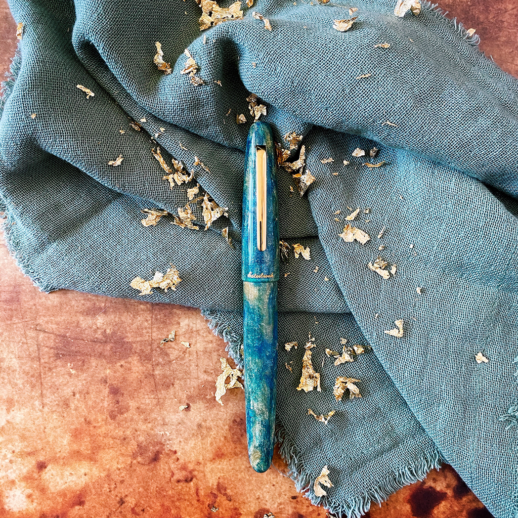 Esterbrook Estie Rollerball Pen - Gold Rush Frontier Green-Pen Boutique Ltd