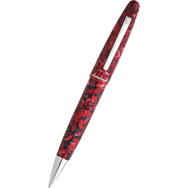 Esterbrook Estie Ballpoint Pen - Scarlett - Palladium Trim-Pen Boutique Ltd