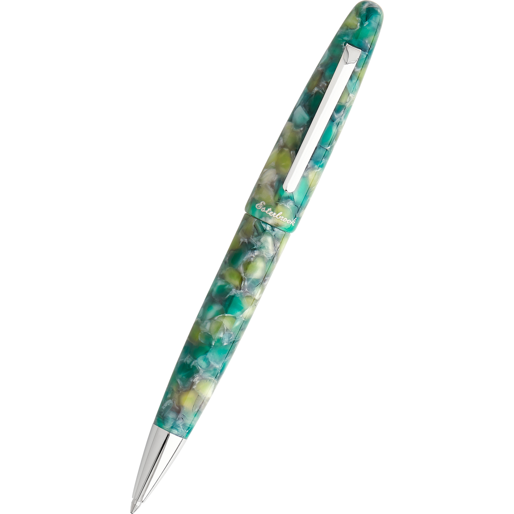 Esterbrook Estie Ballpoint Pen - Sea Glass - Palladium Trim-Pen Boutique Ltd