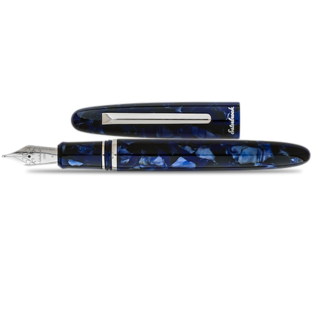 Esterbrook Estie Fountain Pen - Cobalt - Silver Trim-Pen Boutique Ltd