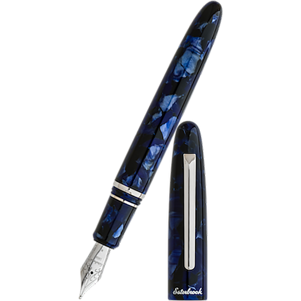 Esterbrook Estie Fountain Pen - Cobalt - Silver Trim-Pen Boutique Ltd