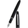 Esterbrook Estie Fountain Pen - Ebony - Chrome Trim-Pen Boutique Ltd