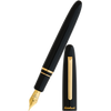Esterbrook Estie Fountain Pen - Ebony - Gold Trim-Pen Boutique Ltd