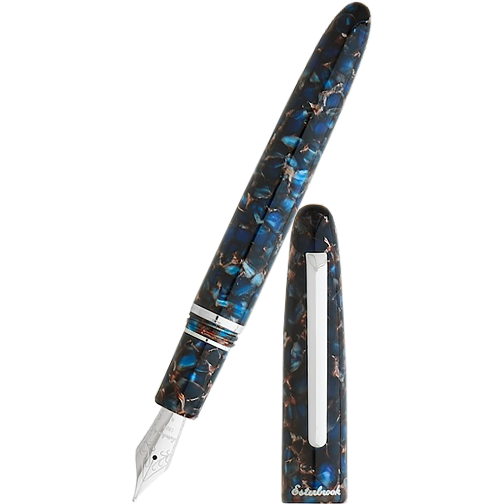 Esterbrook Estie Fountain Pen - Nouveau Bleu - Palladium Trim-Pen Boutique Ltd