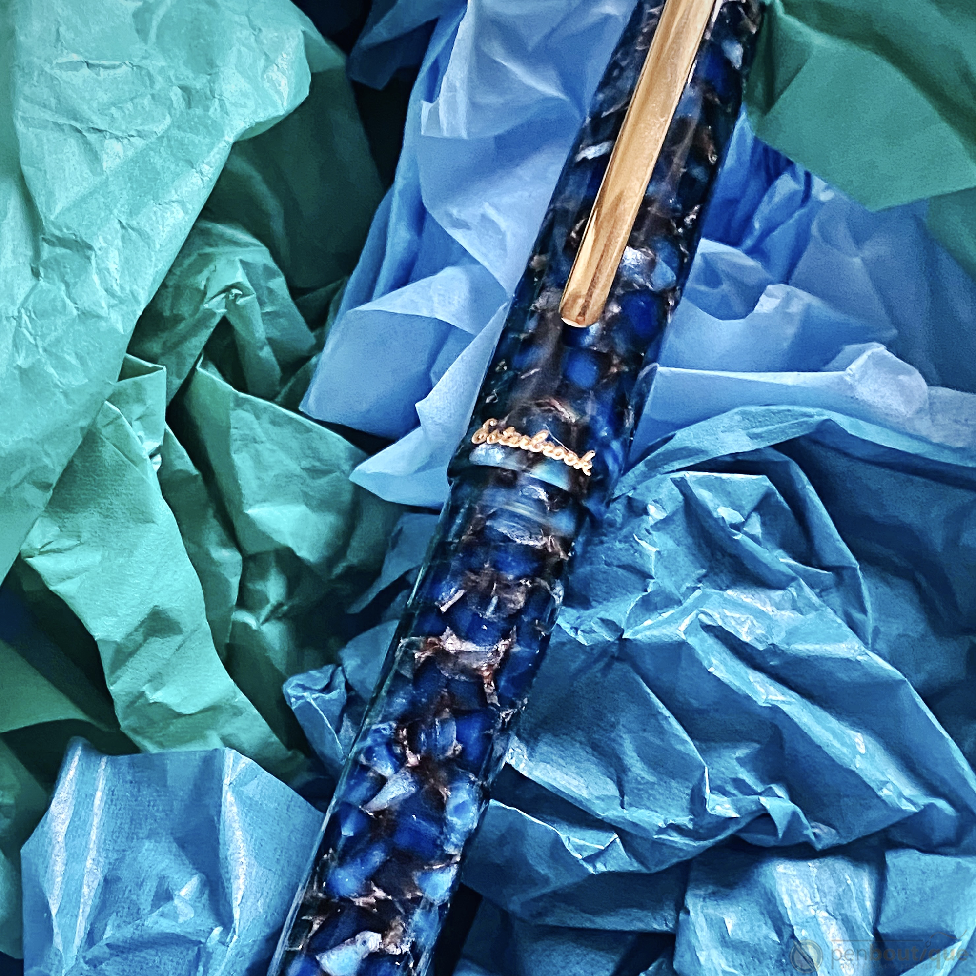 Esterbrook Estie Fountain Pen - Nouveau Bleu - Gold Trim-Pen Boutique Ltd