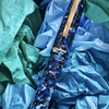 Esterbrook Estie Rollerball Pen - Nouveau Bleu - Gold Trim-Pen Boutique Ltd