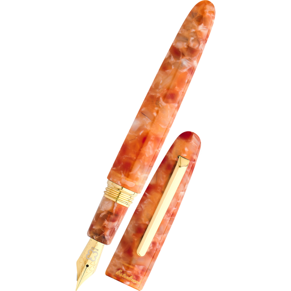 Esterbrook Estie Fountain Pen - Petrified Forest - Gold Trim (Oversized)-Pen Boutique Ltd