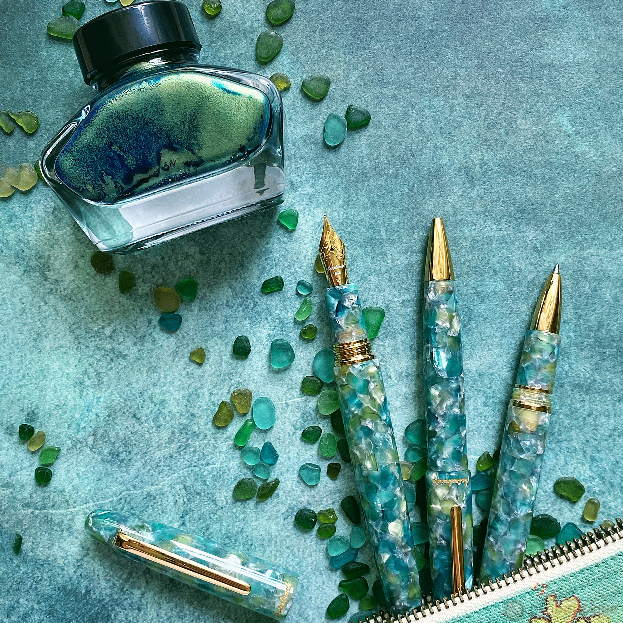 Esterbrook Estie Rollerball Pen - Sea Glass-Pen Boutique Ltd