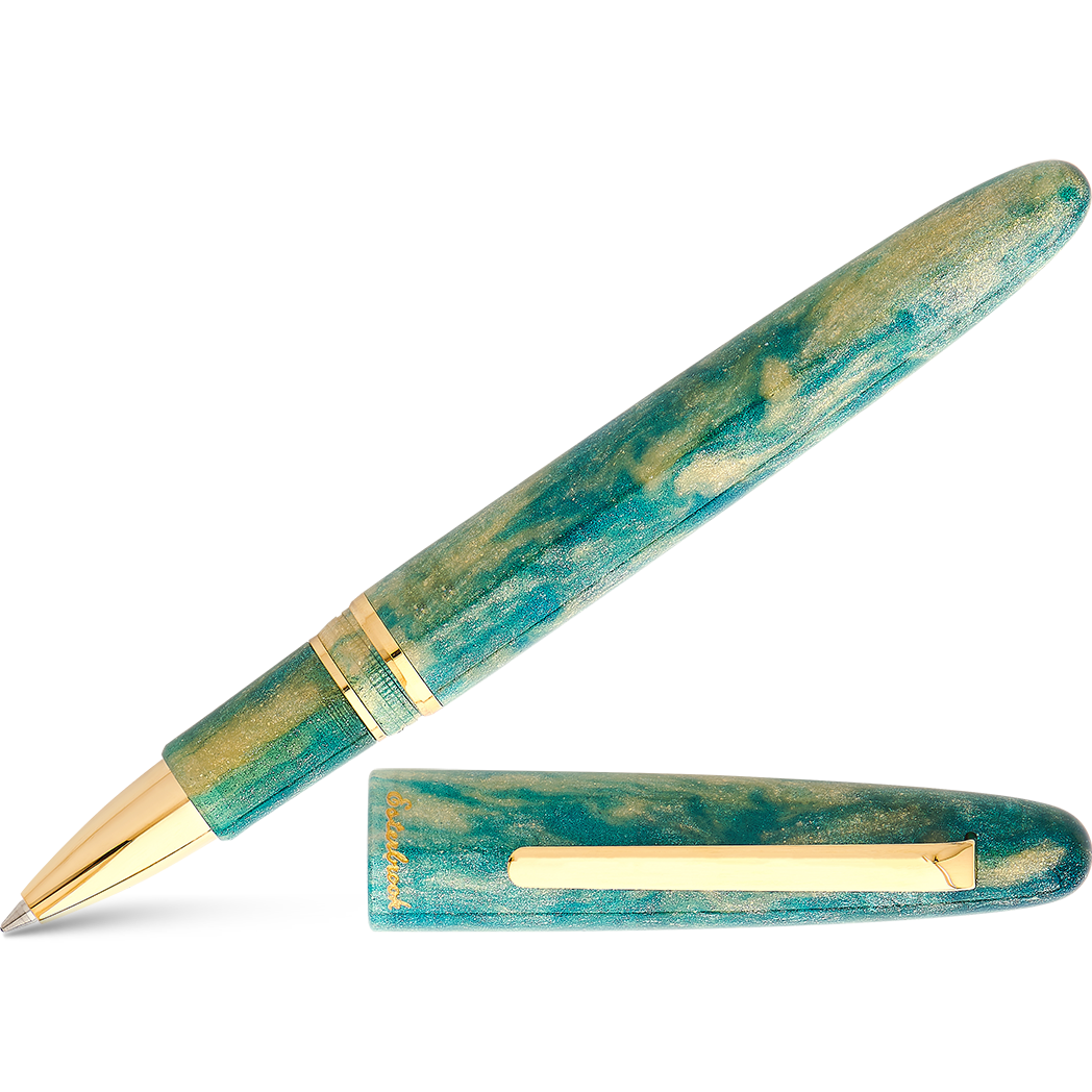 Esterbrook Estie Rollerball Pen - Gold Rush Frontier Green-Pen Boutique Ltd