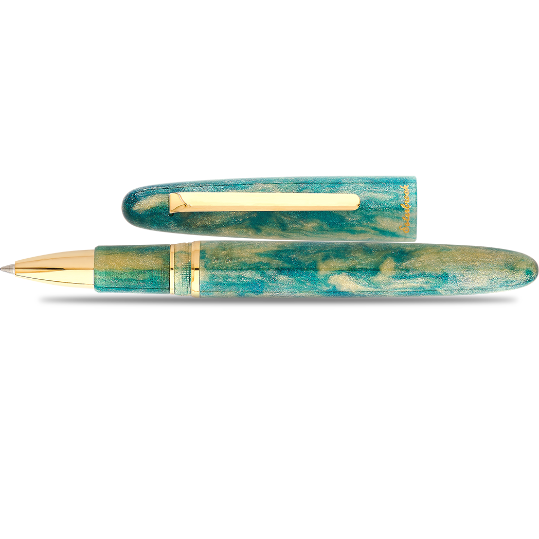 Esterbrook Estie Rollerball Pen - Gold Rush Frontier Green-Pen Boutique Ltd