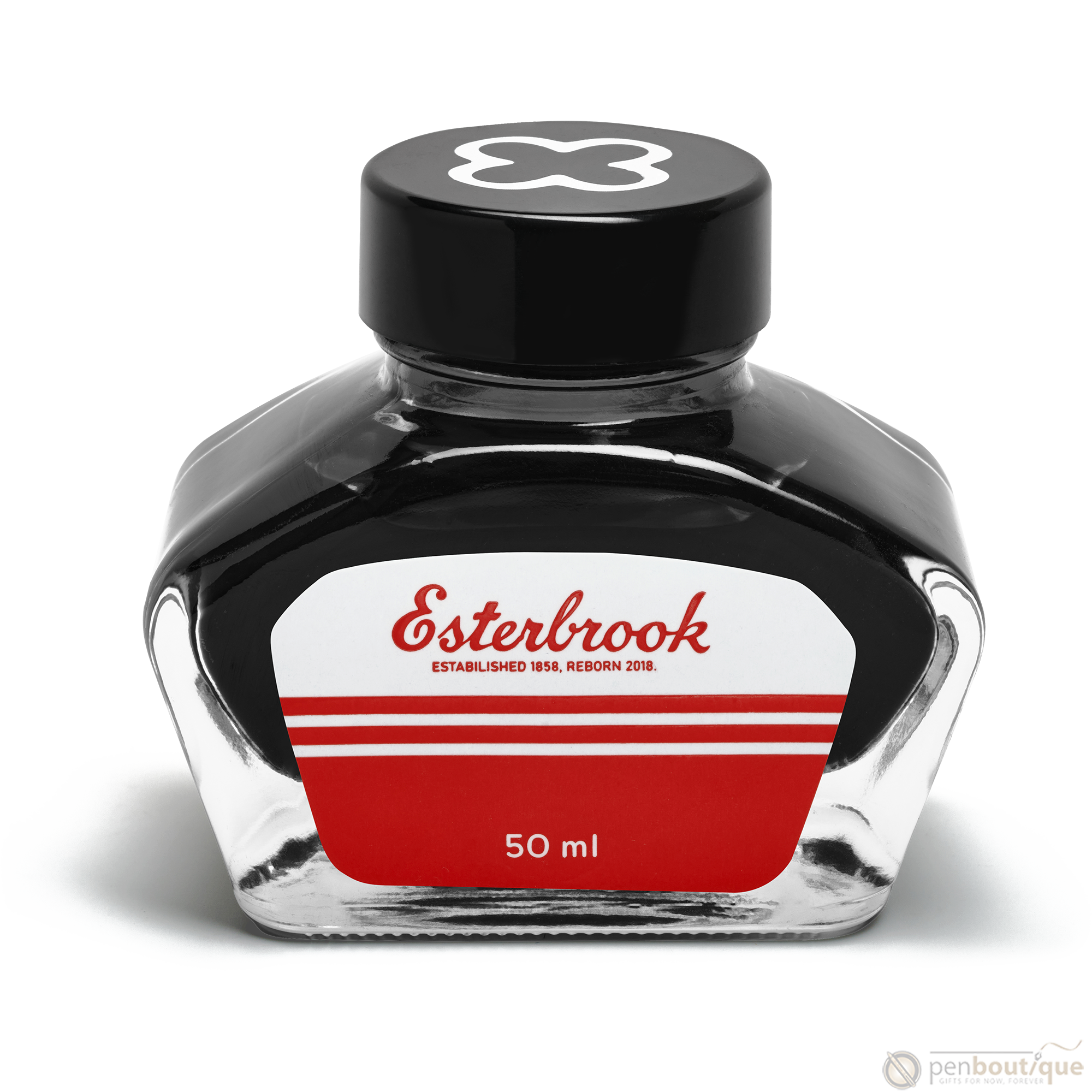 Esterbrook Ink Bottle - Ebony - 50ml-Pen Boutique Ltd
