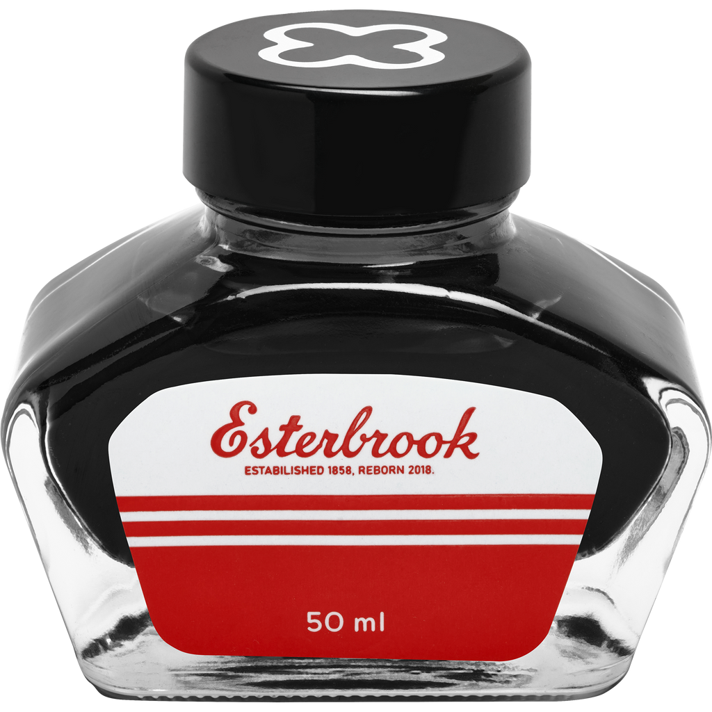 Esterbrook Ink Bottle - Ebony - 50ml-Pen Boutique Ltd
