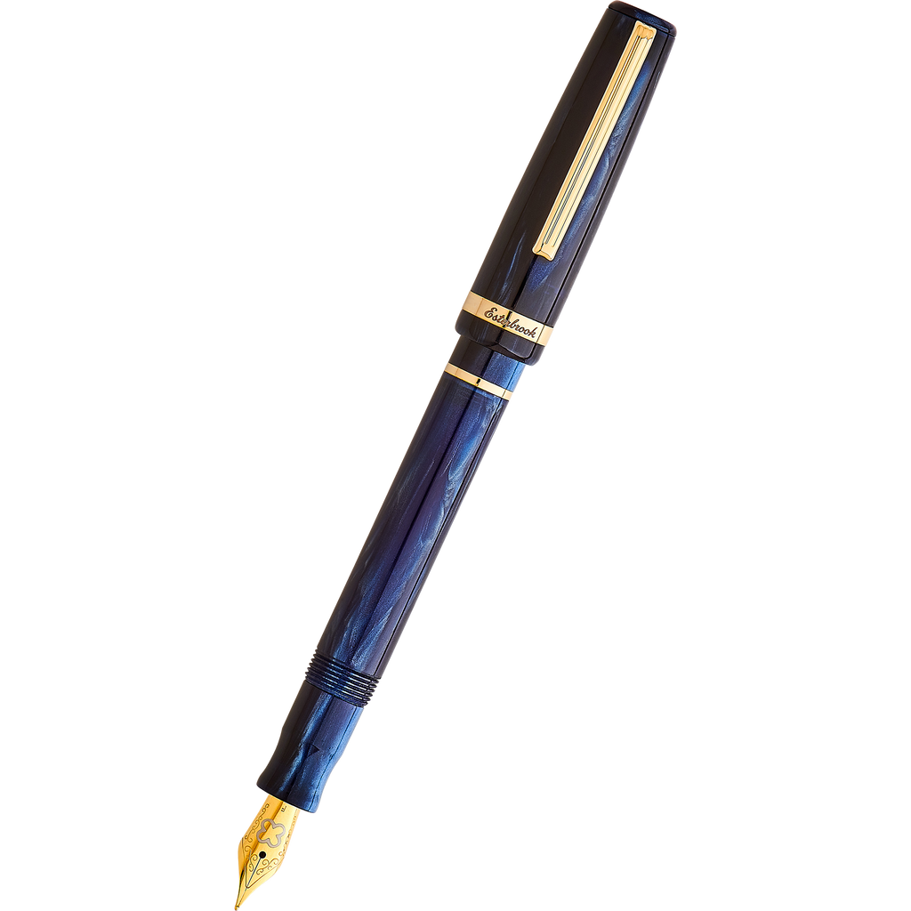 Esterbrook JR Fountain Pen - Capri Blue - Palladium Trim - Pocket-Pen Boutique Ltd