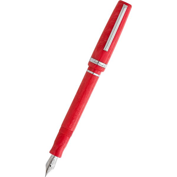 Esterbrook JR Fountain Pen - Carmine Red - Palladium Trim - Pocket-Pen Boutique Ltd