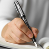 Esterbrook JR Fountain Pen - Tuxedo Black - Palladium Trim - Pocket-Pen Boutique Ltd