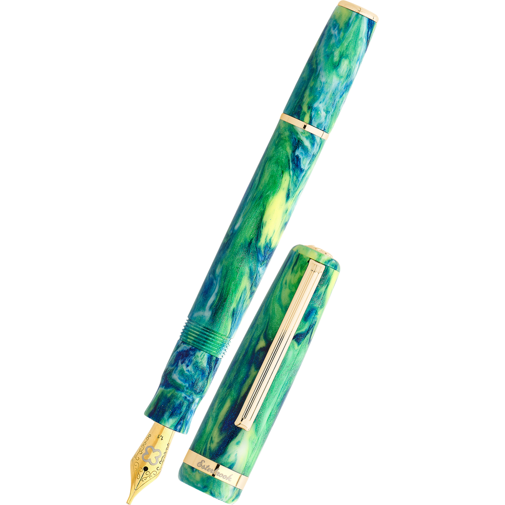 Esterbrook JR Pocket Fountain Pen - Beleza - Gold Trim-Pen Boutique Ltd