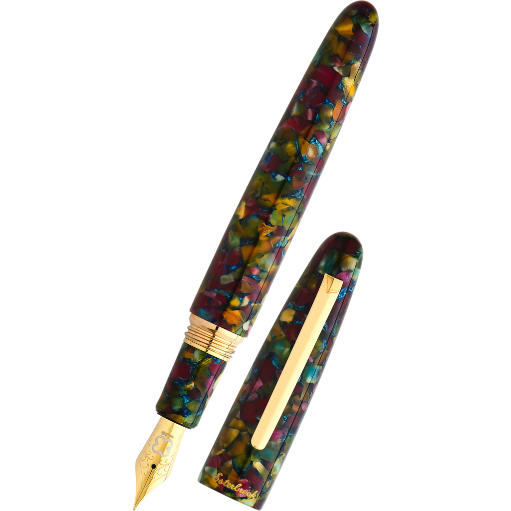 Esterbrook Estie Fountain Pen - Botanical Garden - Gold (Oversized)-Pen Boutique Ltd