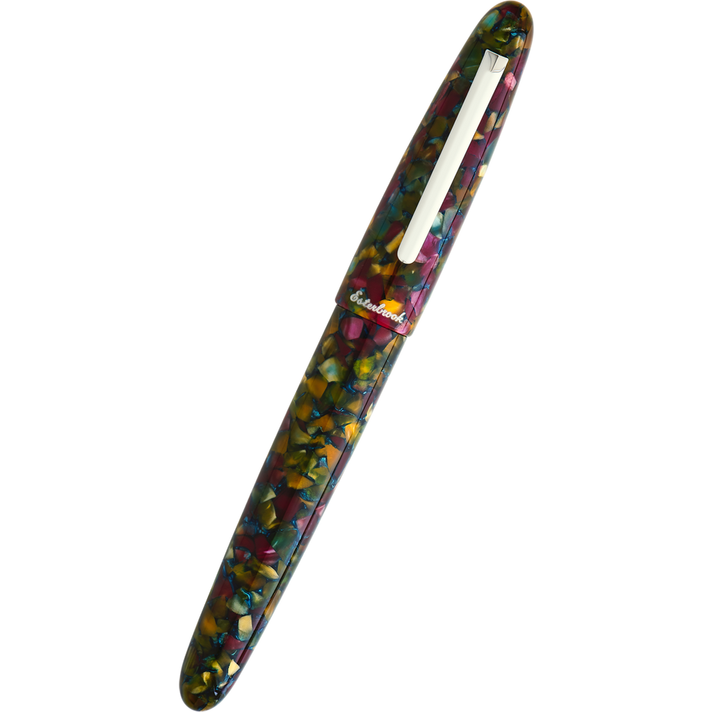 Esterbrook Estie Fountain Pen - Botanical Garden - Palladium (Oversized)-Pen Boutique Ltd