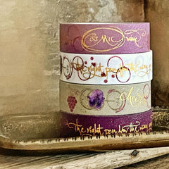 Esterbrook Washi Tape Set - Cosmic Wine-Pen Boutique Ltd