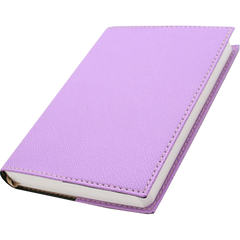 Exacompta Club Lilac Blank Leatherette-Pen Boutique Ltd
