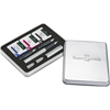 Faber Castell Grip 2011 Calligraphy Gift Tin - Silver-Pen Boutique Ltd