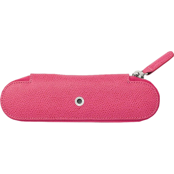 Graf Von Faber-Castell Electric Pink Double Pen Case-Pen Boutique Ltd