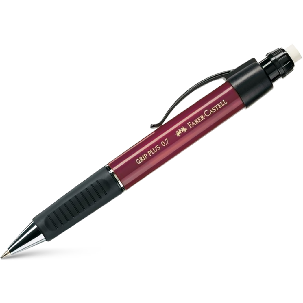 Faber-Castell Grip Plus Mechanical Pencil - Metallic Red - 0.7mm-Pen Boutique Ltd