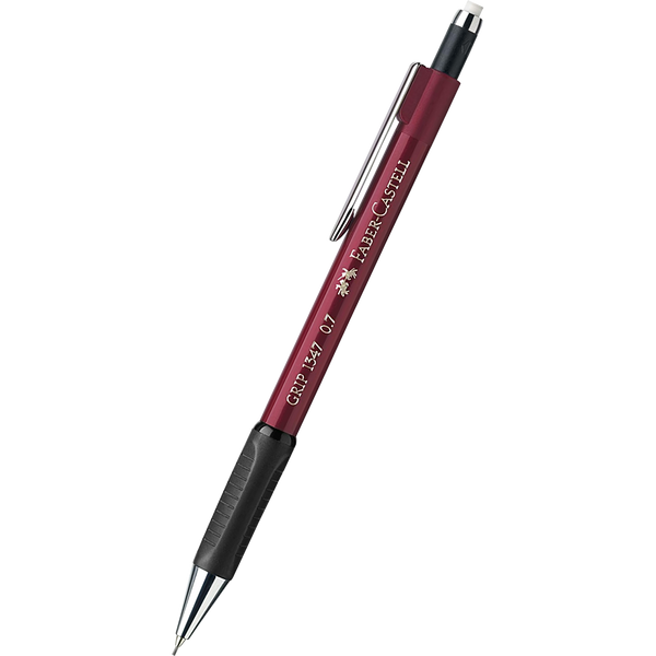 Faber-Castell Grip 1347 Mechanical Pencil - Red - 0.7mm-Pen Boutique Ltd