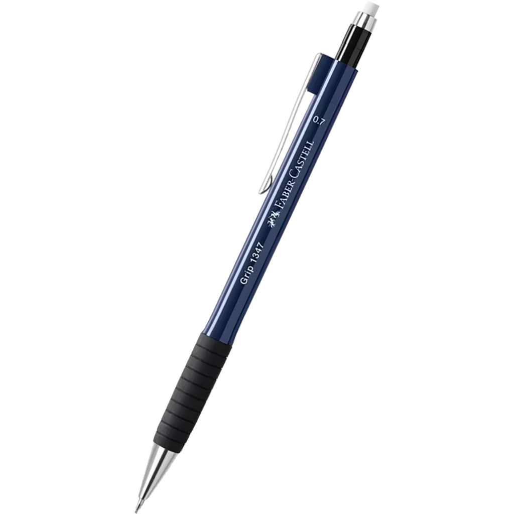 Faber-Castell Grip 1347 Mechanical Pencil - Blue - 0.7mm-Pen Boutique Ltd