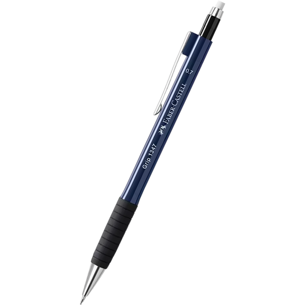 Faber-Castell Grip 1347 Mechanical Pencil - Blue - 0.7mm-Pen Boutique Ltd