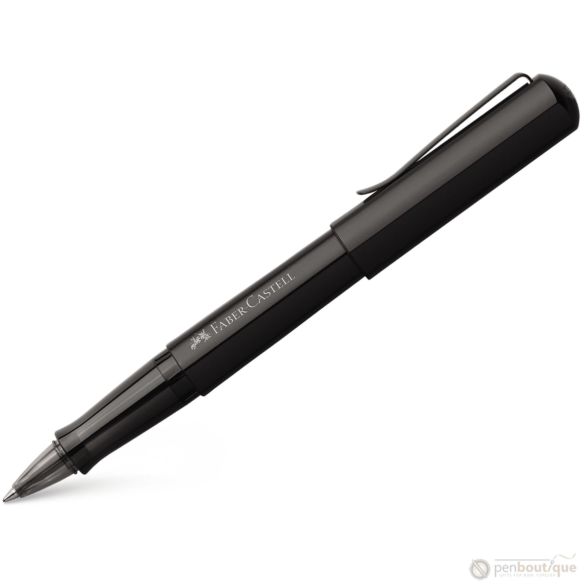 Faber-Castell Hexo Rollerball Pen - Black - Pen Boutique Ltd
