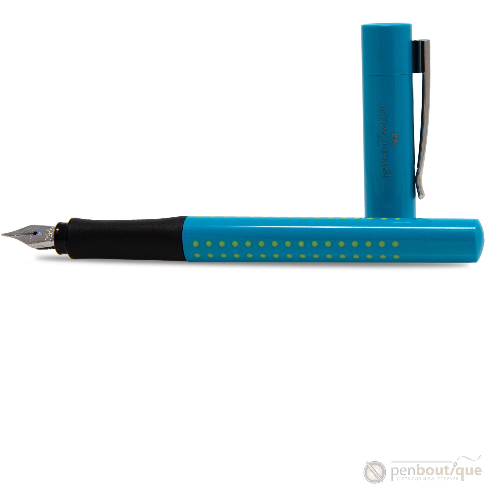 Faber Castell Grip 2010 Fountain Pen - Turquoise-Pen Boutique Ltd