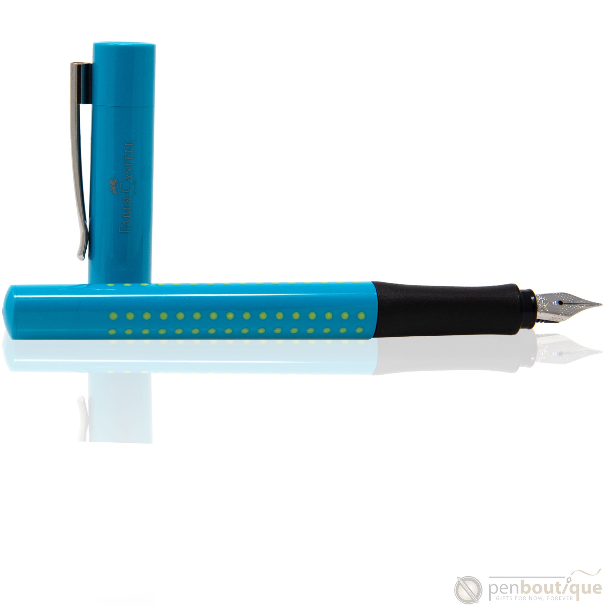 Faber Castell Grip 2010 Fountain Pen - Turquoise-Pen Boutique Ltd