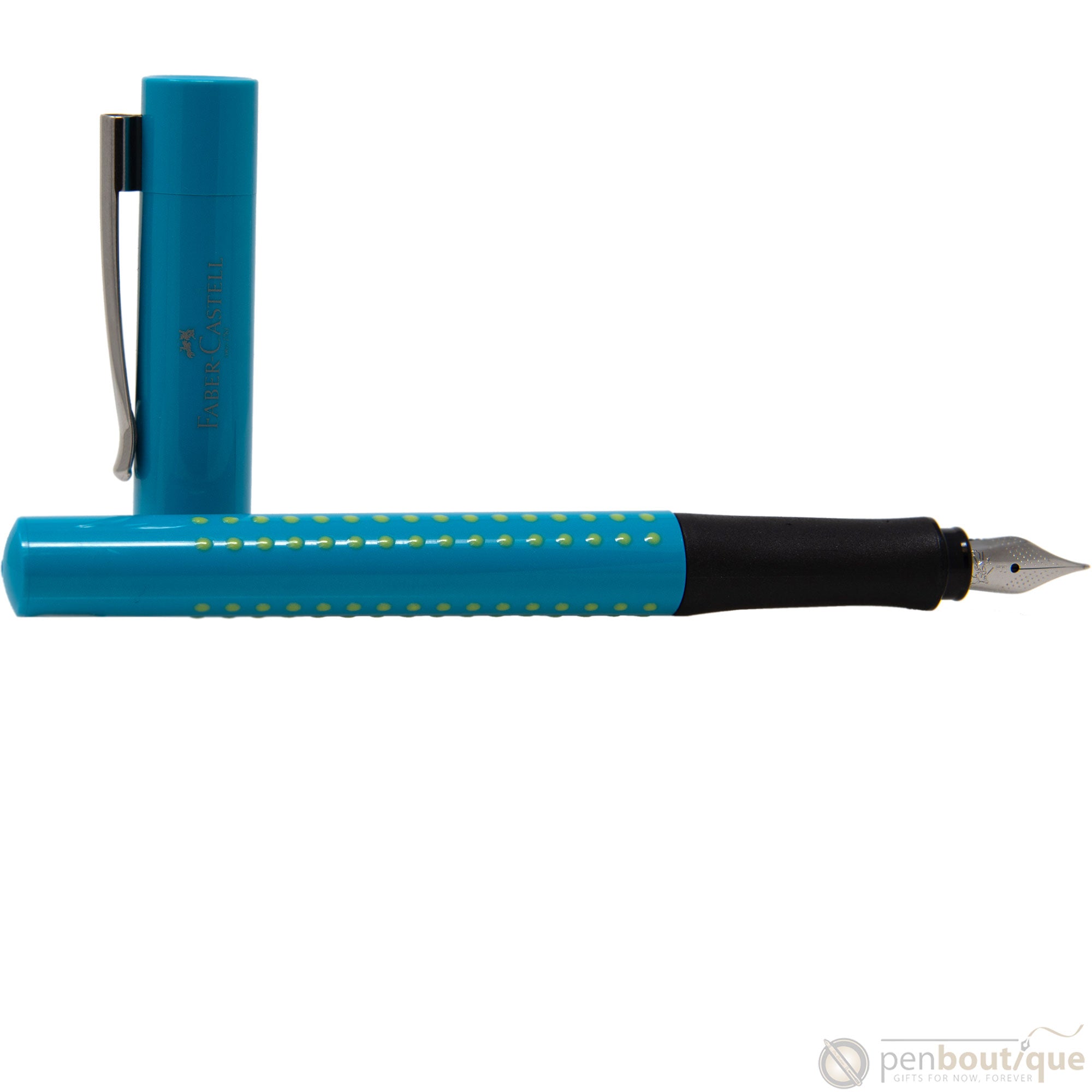 Faber Castell Grip 2010 Fountain Pen - Turquoise-Pen Boutique Ltd