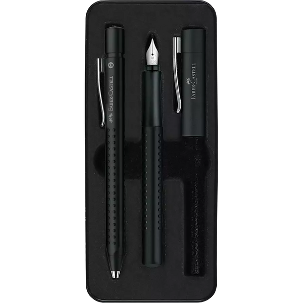Faber-Castell Grip 2011 Set - Black-Pen Boutique Ltd