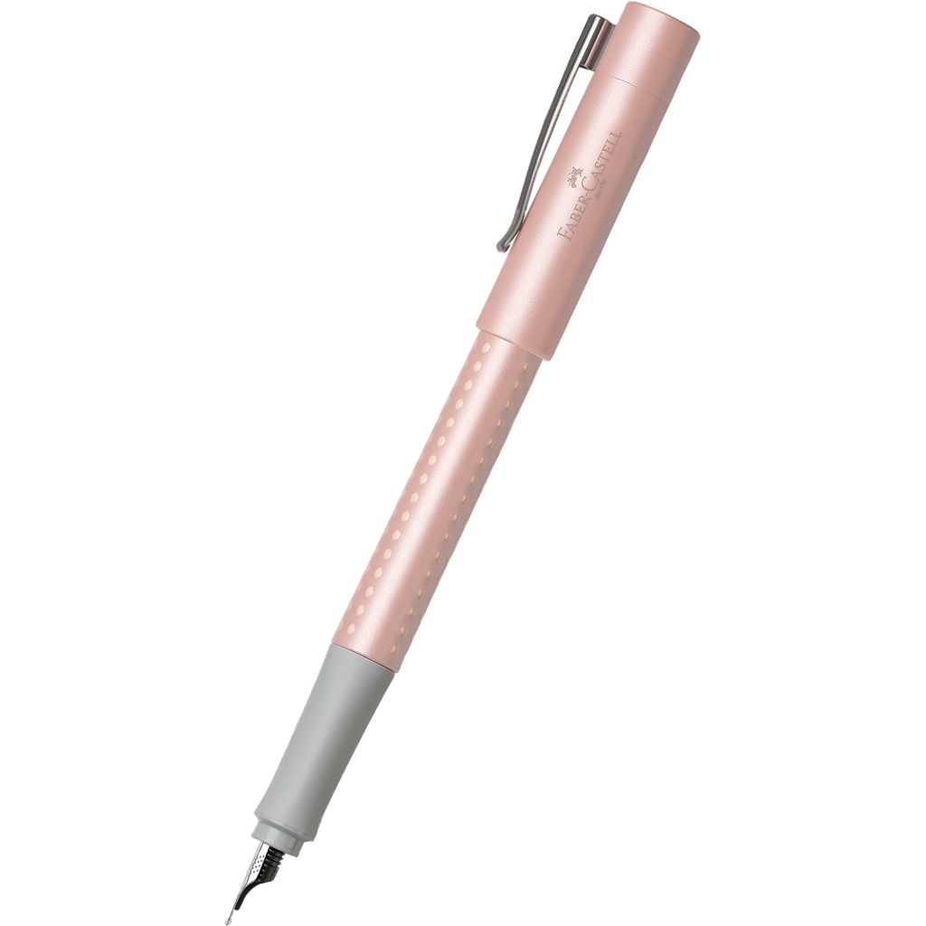 Faber Castell Grip Fountain Pen - Pearl Rose-Pen Boutique Ltd