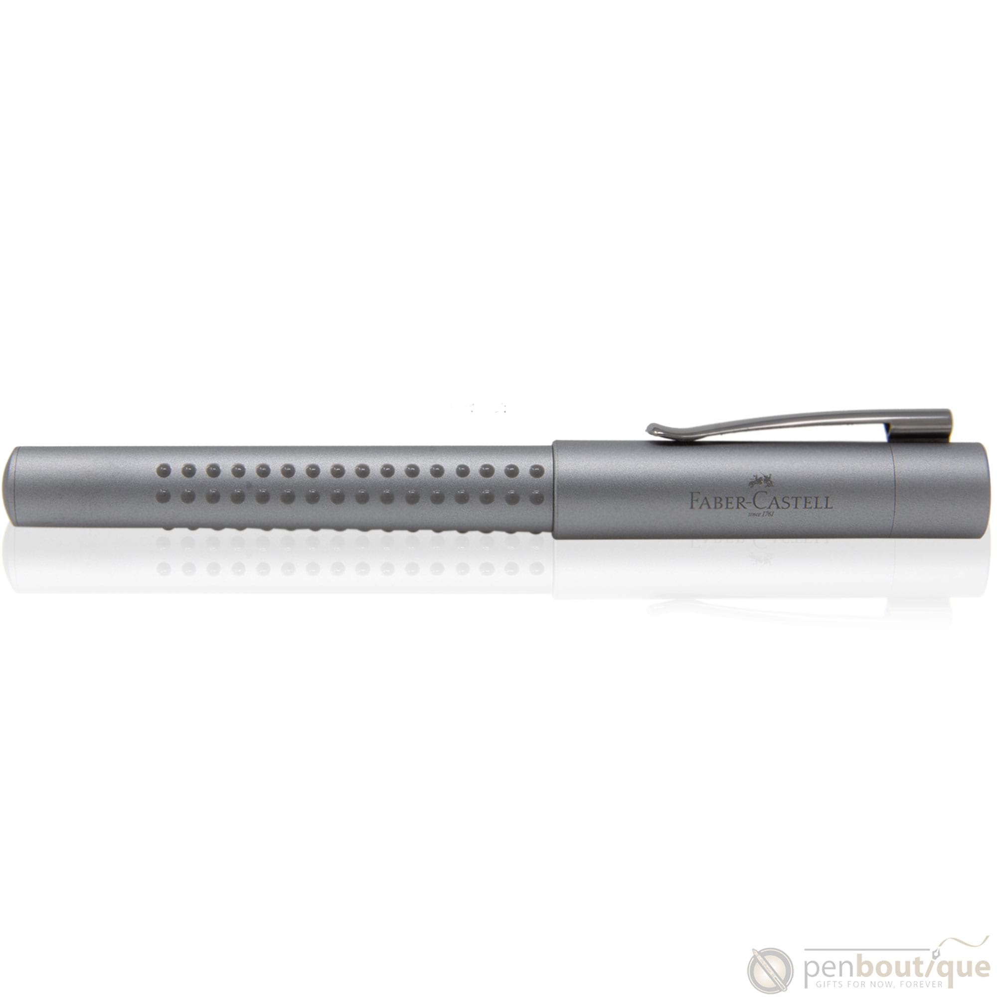 Faber Castell Grip 2011 Fountain Pen - Silver-Pen Boutique Ltd