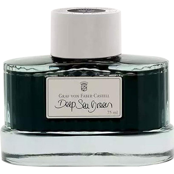 Graf Von Faber-Castell Design Deep Sea Green Ink Bottle-Pen Boutique Ltd