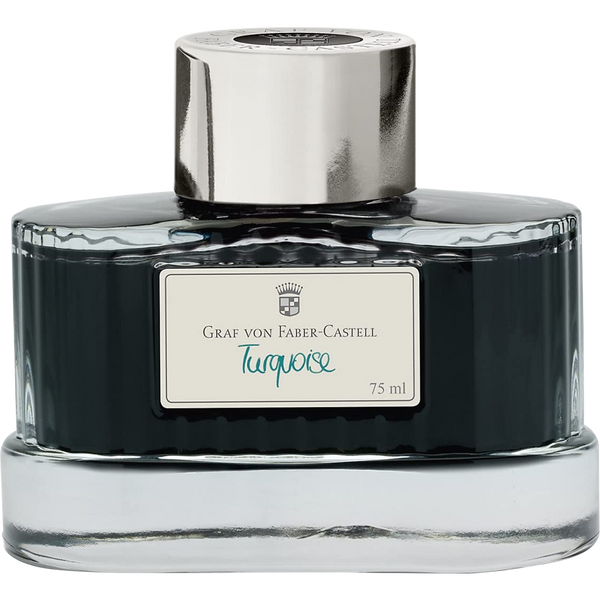 Graf Von Faber-Castell Turquoise Ink Bottle 75 ml - Main Image