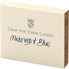 Graf Von Faber-Castell Design 6 Midnight Blue Ink Cartridges-Pen Boutique Ltd