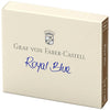 Graf Von Faber-Castell Design 6 Royal Blue Ink Cartridges-Pen Boutique Ltd