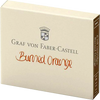 Graf Von Faber-Castell Burned Orange Ink Cartridges /Bx 6-Pen Boutique Ltd