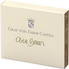 Graf Von Faber Castell Olive Green Ink Cartridges /Box 6-Pen Boutique Ltd