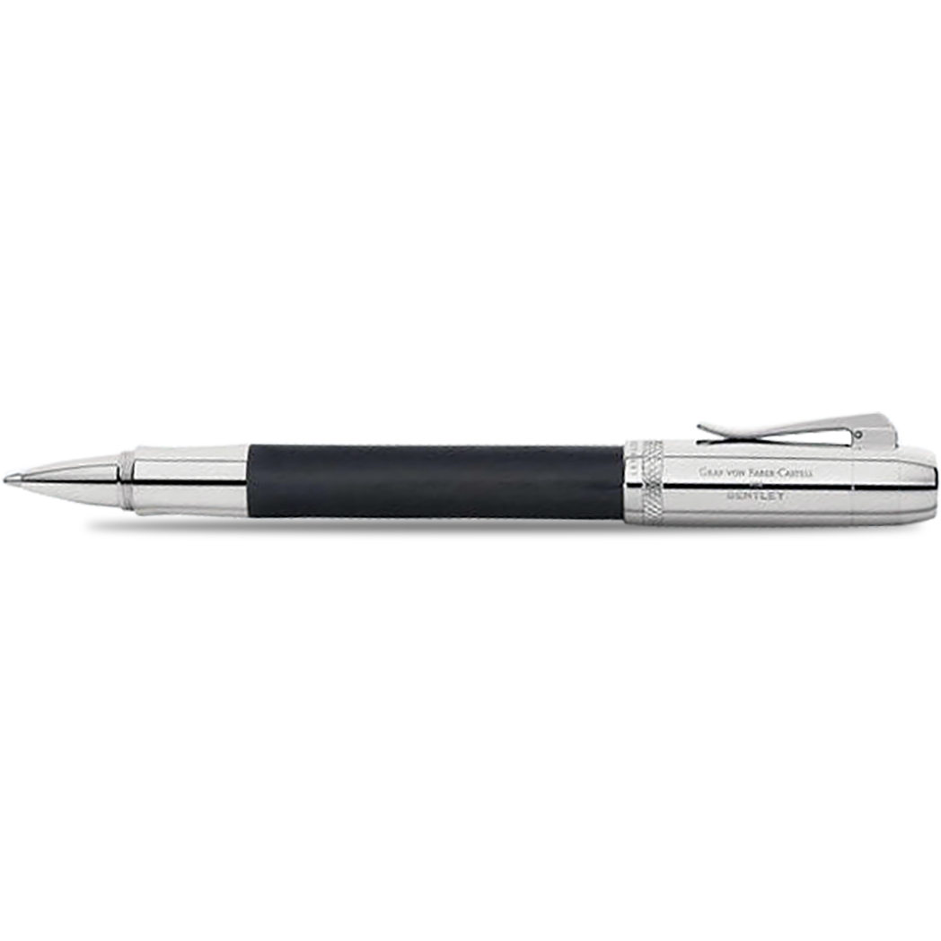 Graf von Faber-Castell Bentley II Rollerball Pen - Sable Black Ebony Wood-Pen Boutique Ltd
