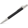 Graf von Faber-Castell Bentley II Ballpoint Pen - Sable Black Ebony Wood-Pen Boutique Ltd