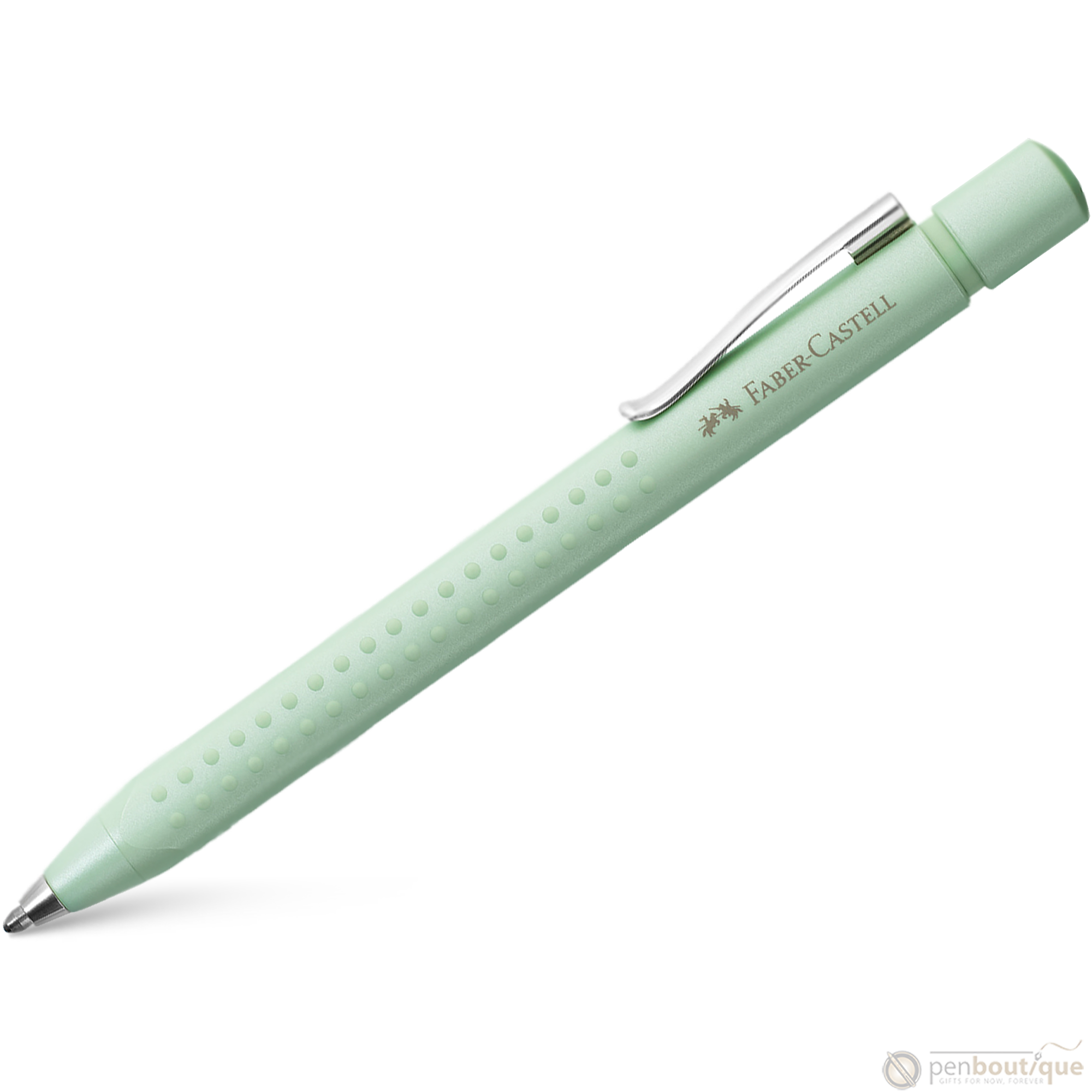 Faber Castell Grip 2011 Ballpoint Pen - Pearl Green-Pen Boutique Ltd