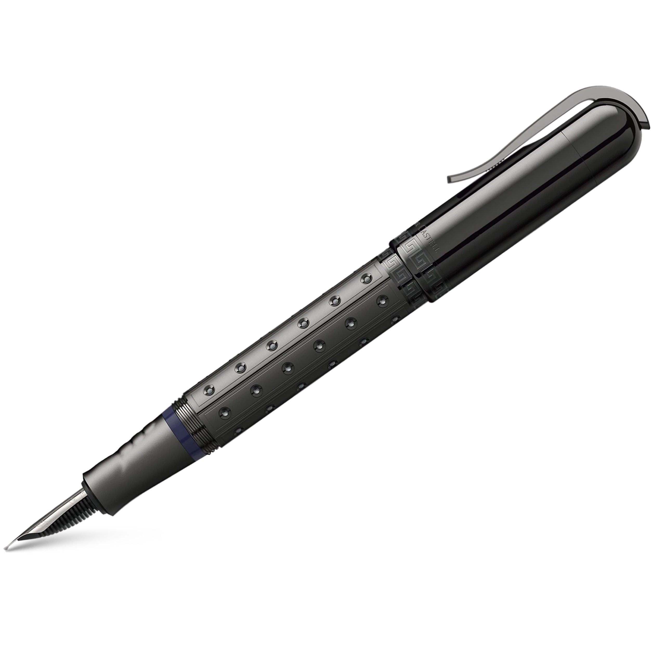 Graf von Faber-Castell Pen of the Year 2020 Fountain Pen - Sparta (Black Edition)-Pen Boutique Ltd